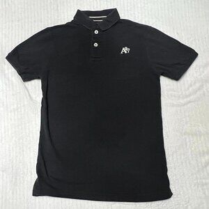 Youth Boys Size Small Black Aeropostale Polo